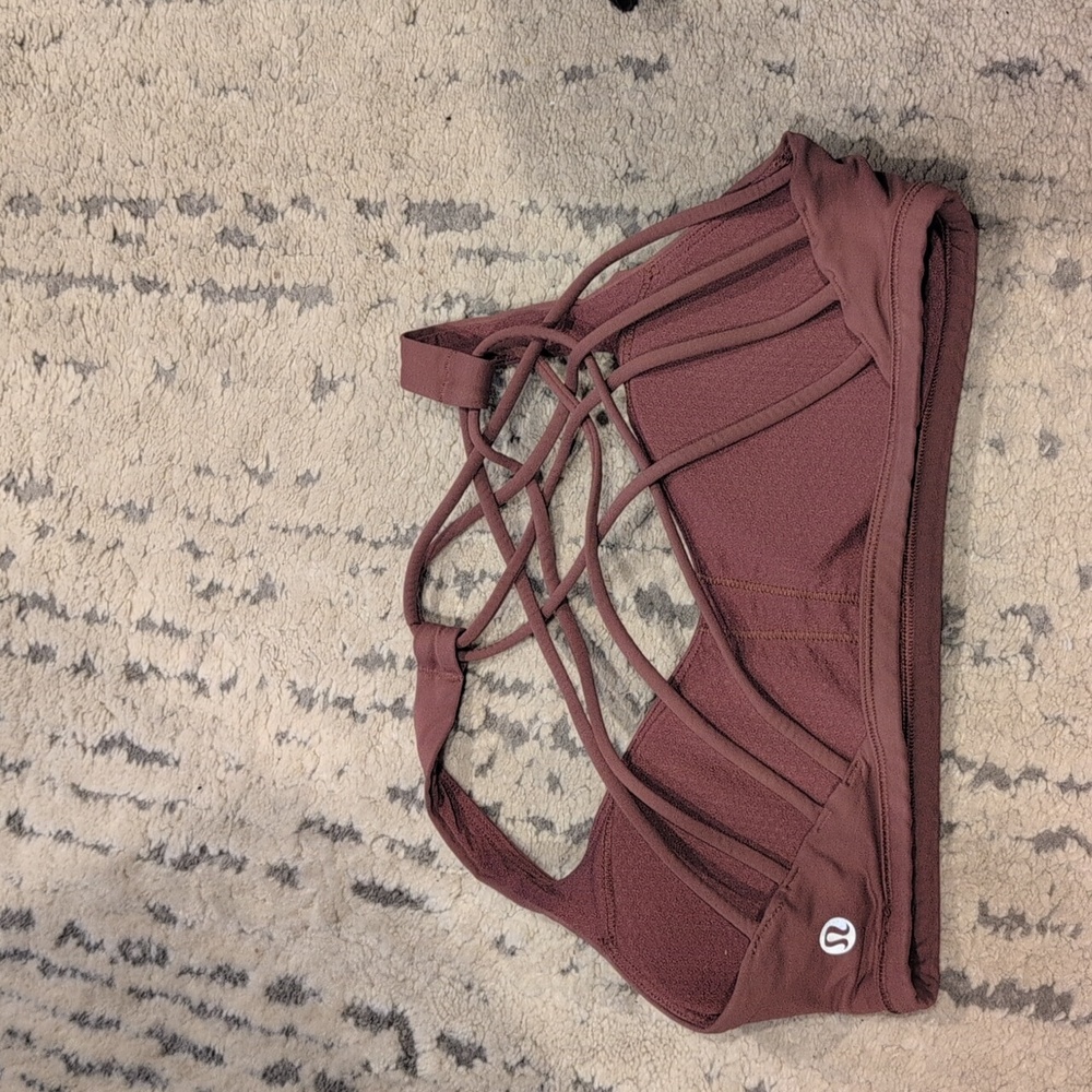 Lululemon Free To Be Bra (Wild)Moss Rose - Picture 7 of 8